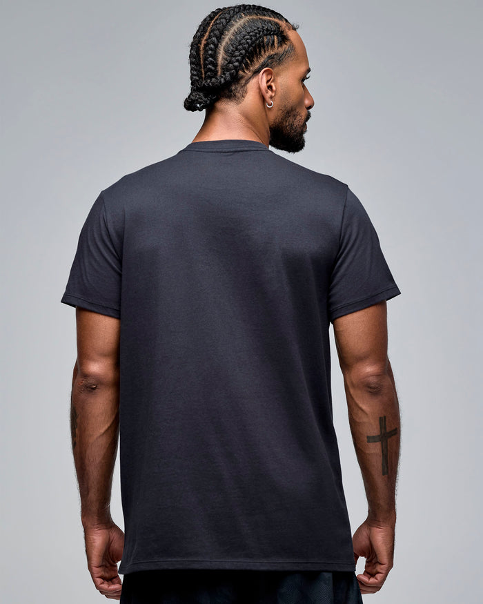 Bold Black # STRONG iD Unisex Crew Neck Tee