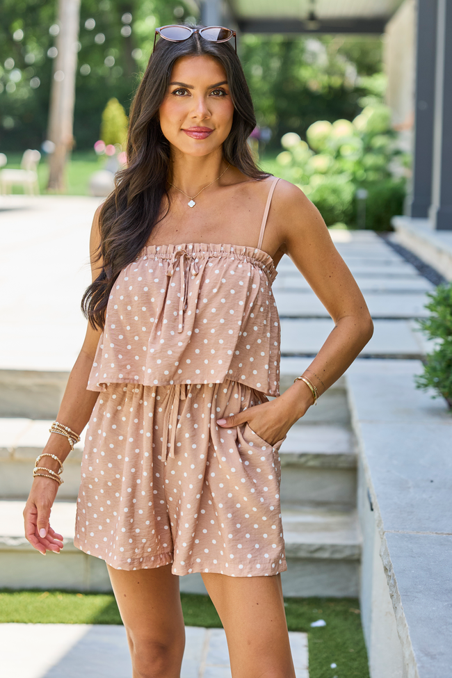 Summer Fling Polka Dot Romper