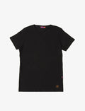 T-shirt girocollo unisex cotone nero tinta unita - Gallo 1927 - Official Online Shop
