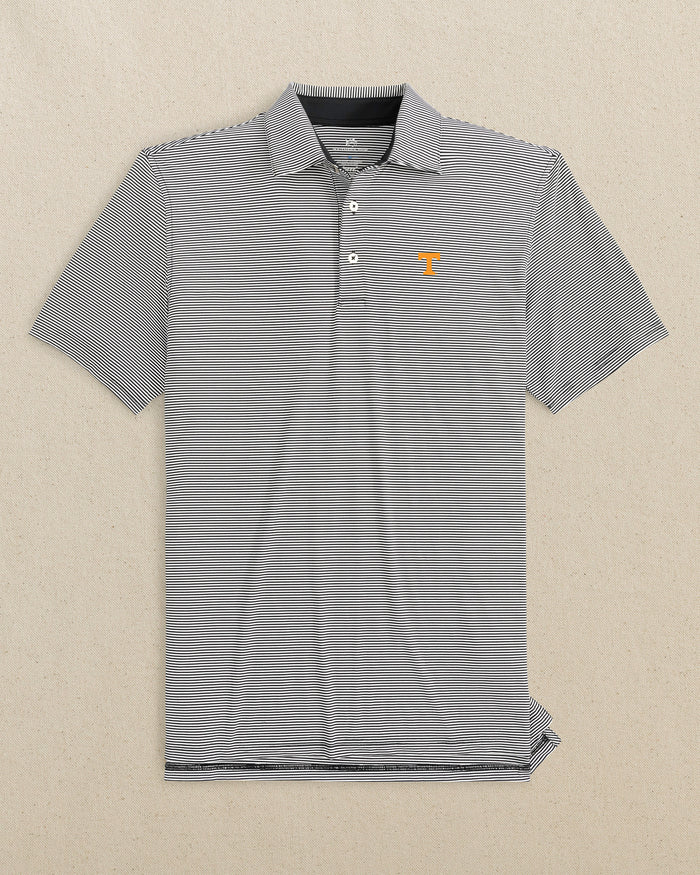 Tenessee Vols brrr°®-eeze Meadowbrook Stripe Polo C_Polo Shirts Southern Tide