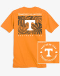 The back view of the Tennessee Vols Halftone Monstera T-Shirt by Southern Tide - Rocky Top Orange