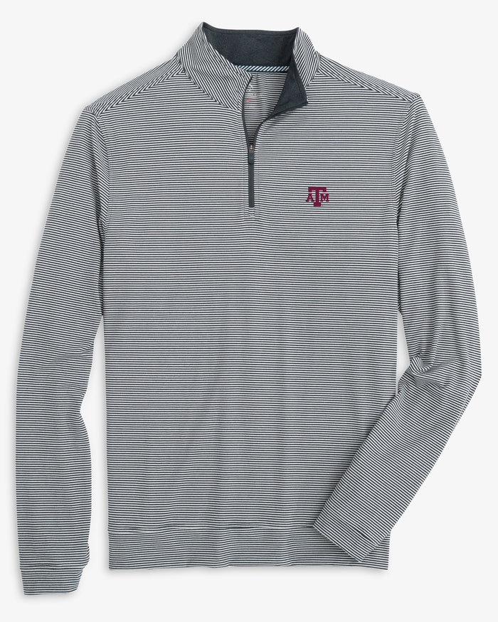 Texas A&M Aggies Cruiser Micro-Stripe Heather Quarter Zip
