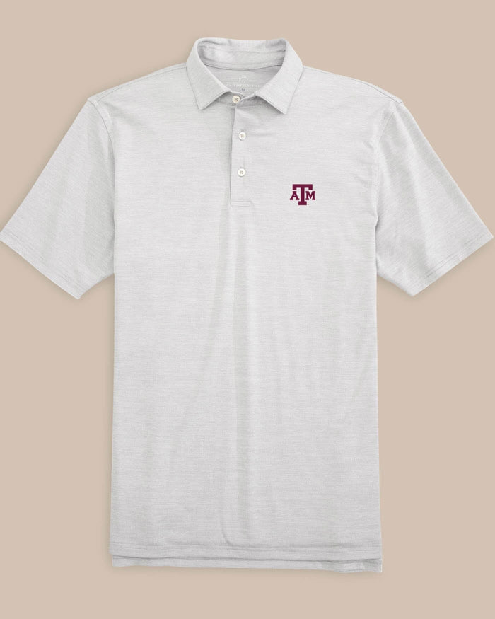 Texas A&M Aggies Driver Spacedye Polo Shirt C_Polo Shirts Southern Tide