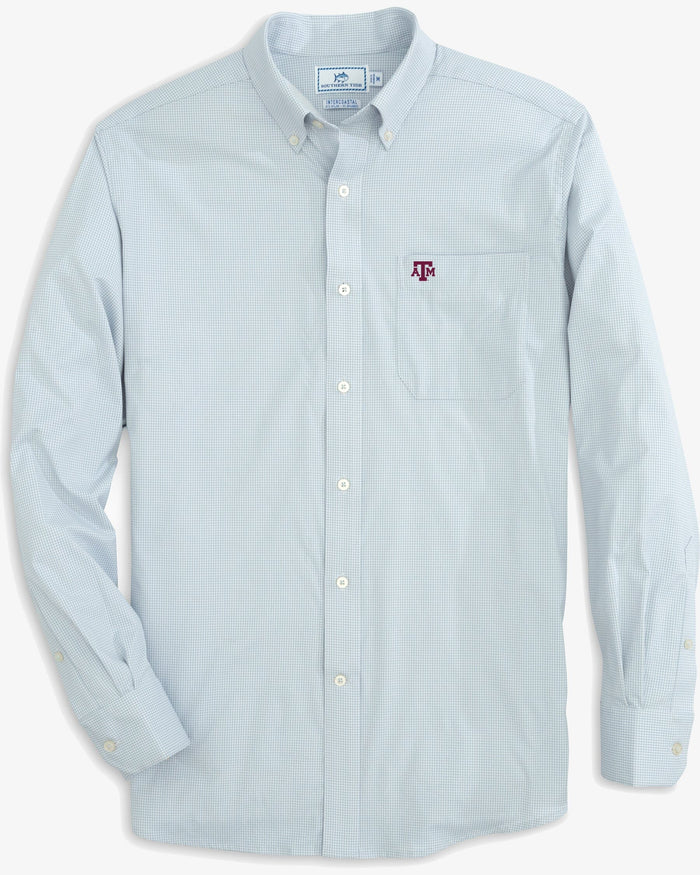 Texas A&M Aggies Gingham Button Down Shirt