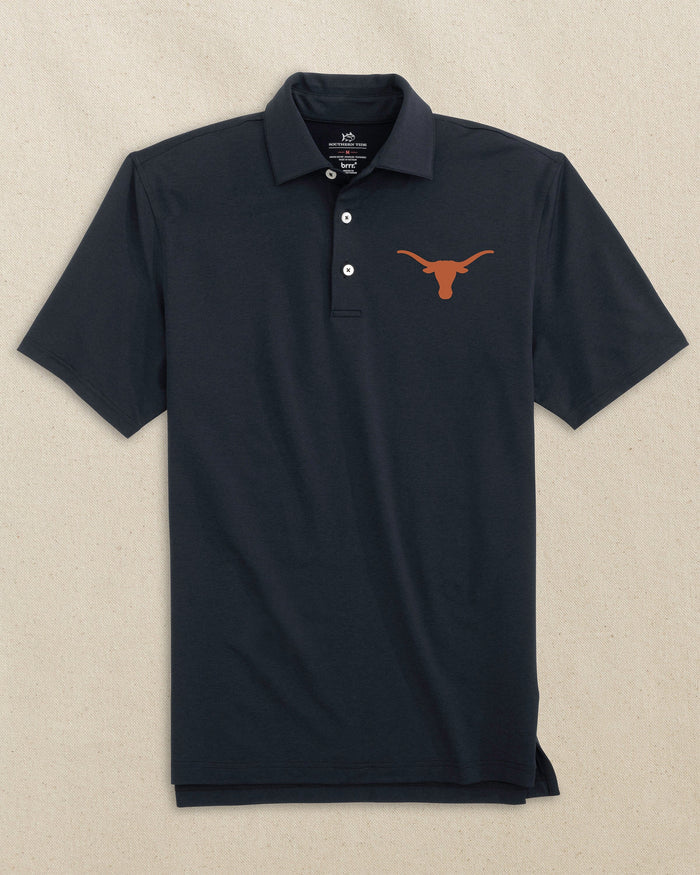 Texas Longhorns brrr°®-eeze Heather Performance Polo C_Polo Shirts Southern Tide