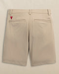 The back view of the Southern Tide Texas Tech Red Raiders Birdie 8" Coastal Breeze® Performance Short by Southern Tide - Sandstone Khaki