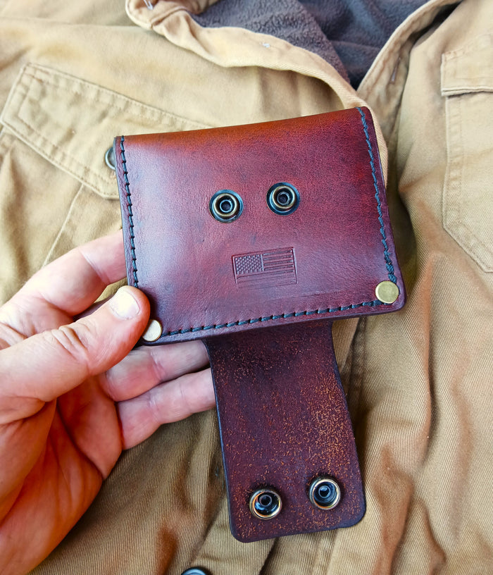 The "Green Mountain" Leather Wallet, Built For A Lifetime ***Available To Purchase Now***