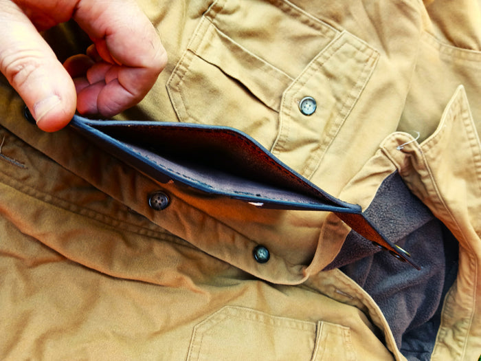 The "Green Mountain" Leather Wallet, Built For A Lifetime ***Available To Purchase Now***
