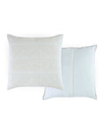 The front view of the Southern Tide Tideline Coverlet Sham by Southern Tide - White Sand