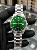 Tissot 1853 Automatic Watch for Men – Green  Dial & Silver Stainless Steel