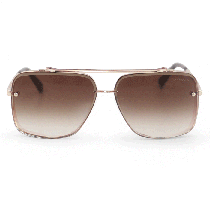 TopFoxx Bella Coffee - Tangle Free Sunglasses