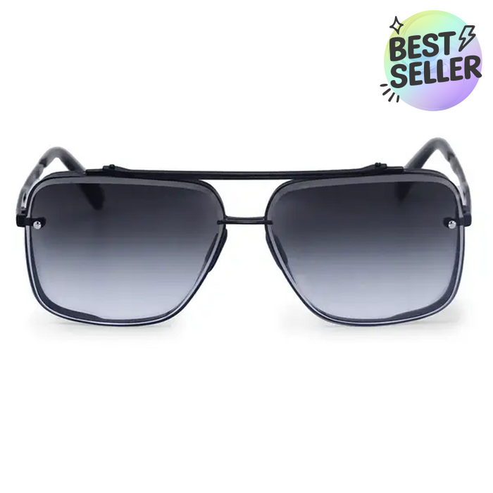 TopFoxx Bella Midnight - Tangle Free Aviator Sunglasses