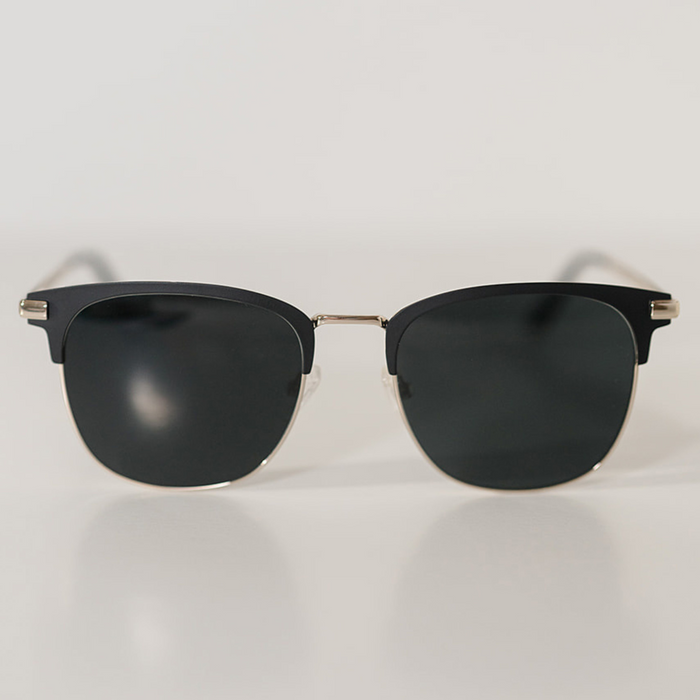 TopFoxx Grady White Gold Sunglasses
