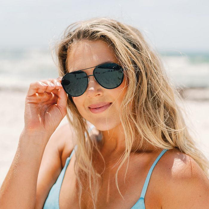 TopFoxx Ollie Onyx Sunglasses