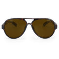 TopFoxx Poseidon Brown Tortoise  – Tangle-Free Floating Aviators