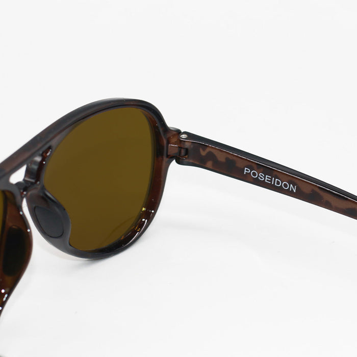 TopFoxx Poseidon Brown Tortoise  – Tangle-Free Floating Aviators