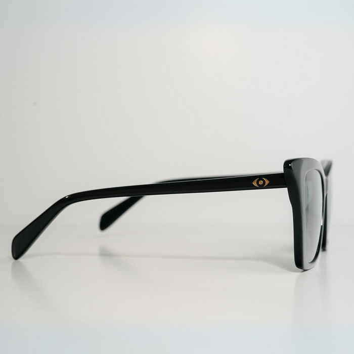 TopFoxx Toni Midnight Black Sunglasses