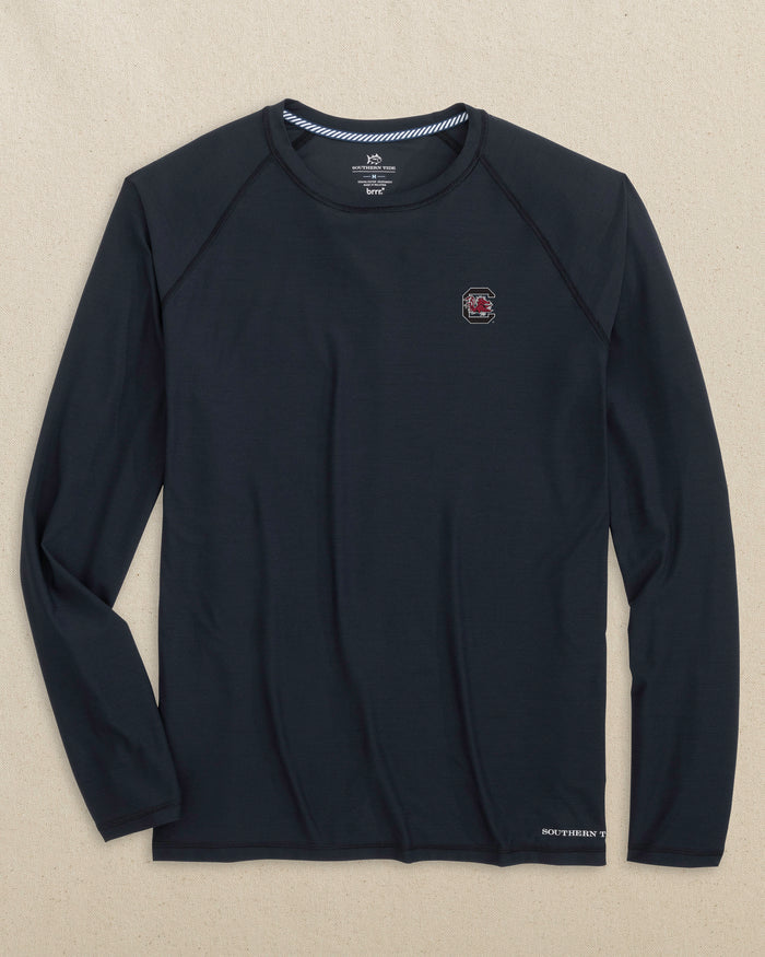 USC Gamecocks brrr°®-illiant Long Sleeve T-Shirt C_T-Shirts Southern Tide