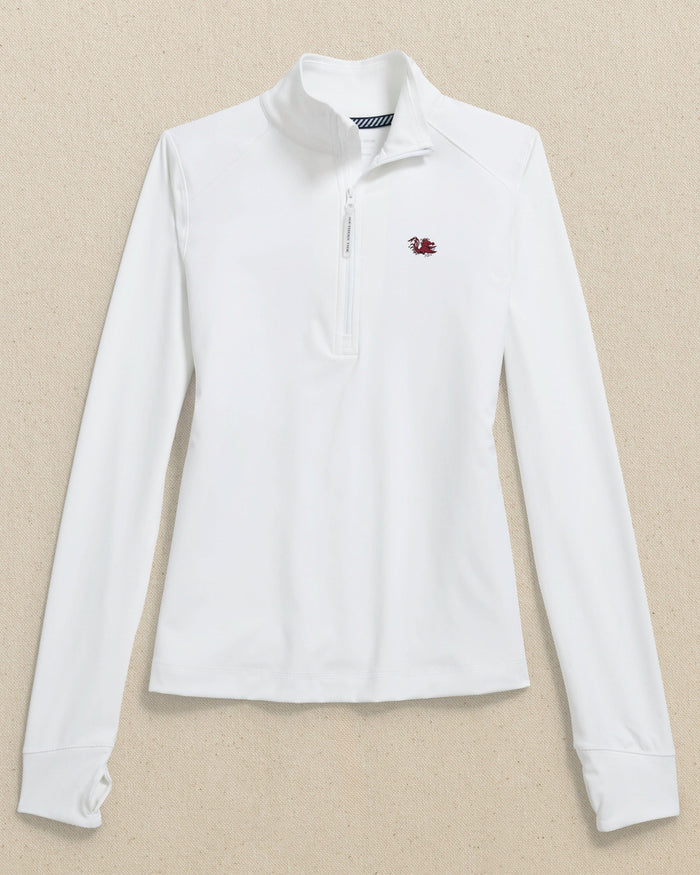 USC Gamecocks Women's Runaround Quarter Zip C_Outerwear Southern Tide