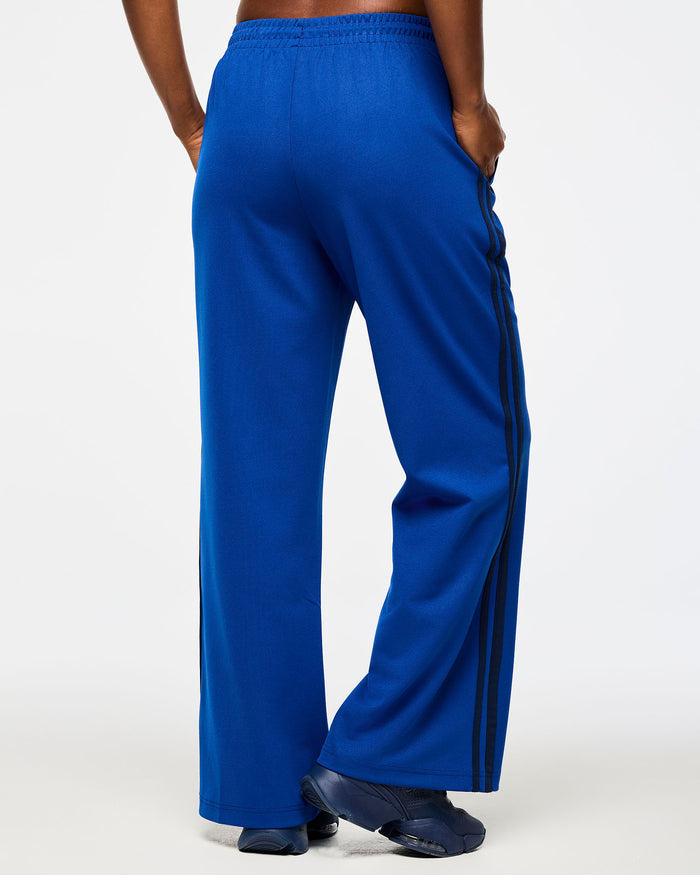Surfs Up Blue # Victory Wide Leg Track Pants
