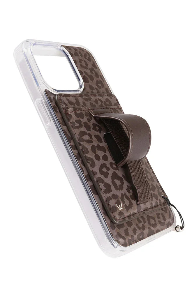 Walli Cases - Shadow Leopard Magnetic Case and Wallet