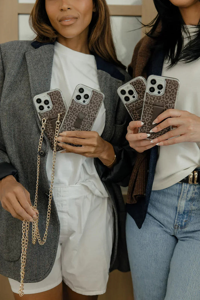 Walli Cases - Shadow Leopard Phone Case