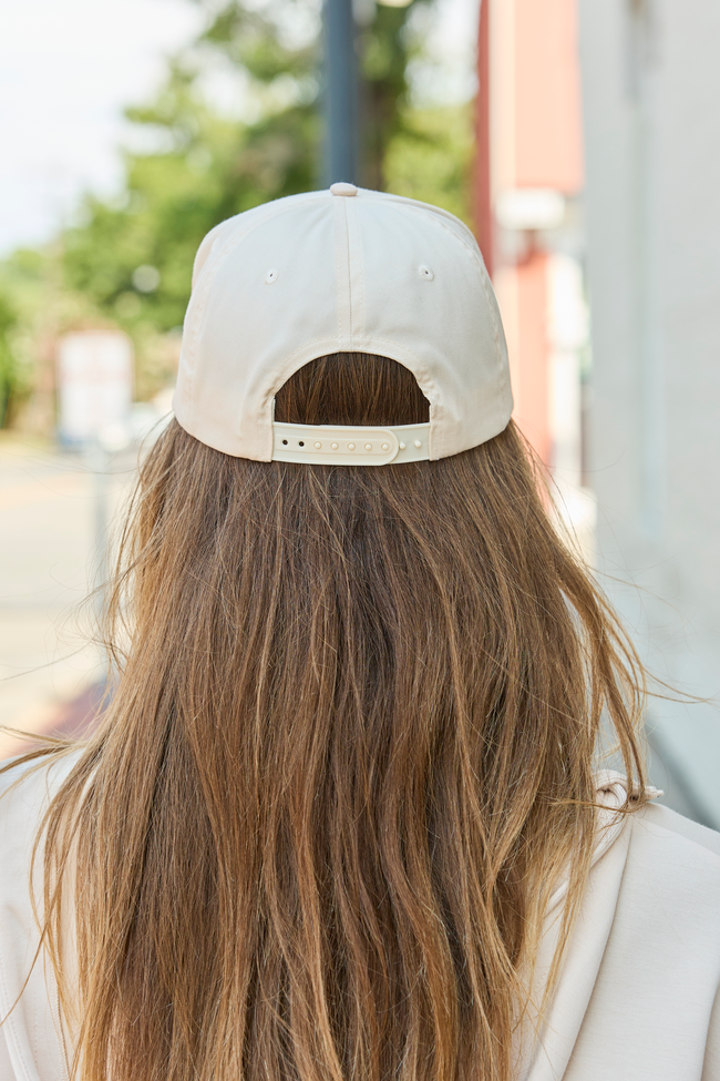 West Coast Natural/Khaki Embroidered Trucker Hat