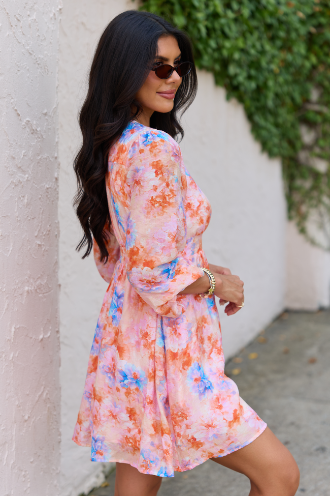 Wildflower Dream Floral Long Sleeve Dress