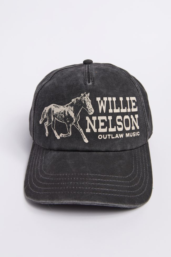 Willie Nelson Outlaw Music Trucker Hat FINAL SALE
