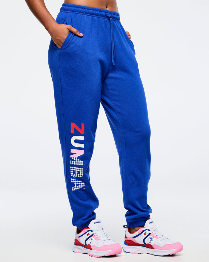 So Into Blue # Zumba Amour  Slouch Sweatpants