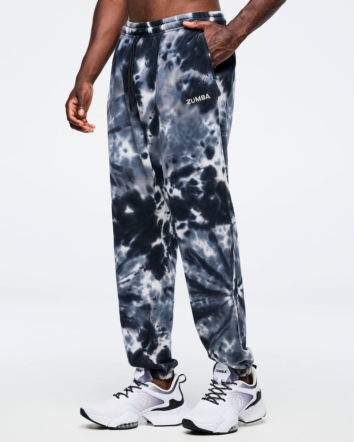 Black/White # Zumba Basic Slouch Sweatpants