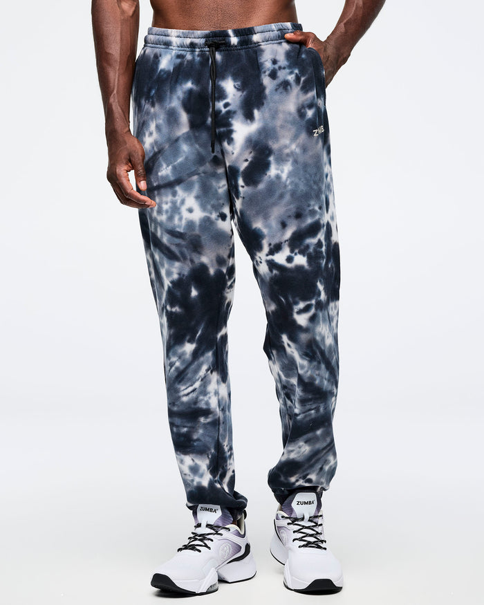 Black/White # Zumba Basic Slouch Sweatpants