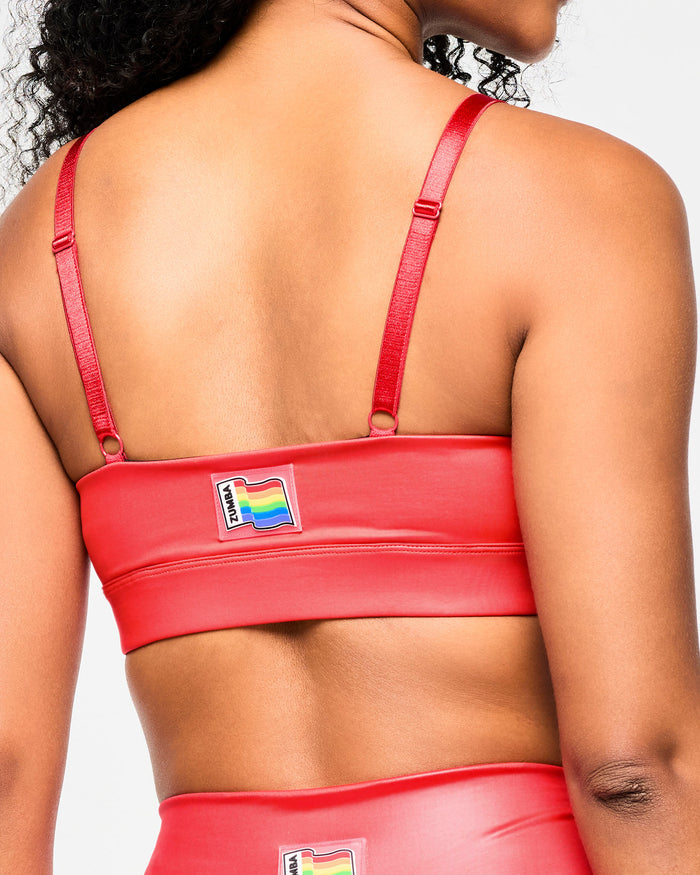 Cherry # Zumba Bustier Bra