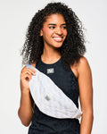 Wear It Out White # Zumba Core Crossbody Bag
