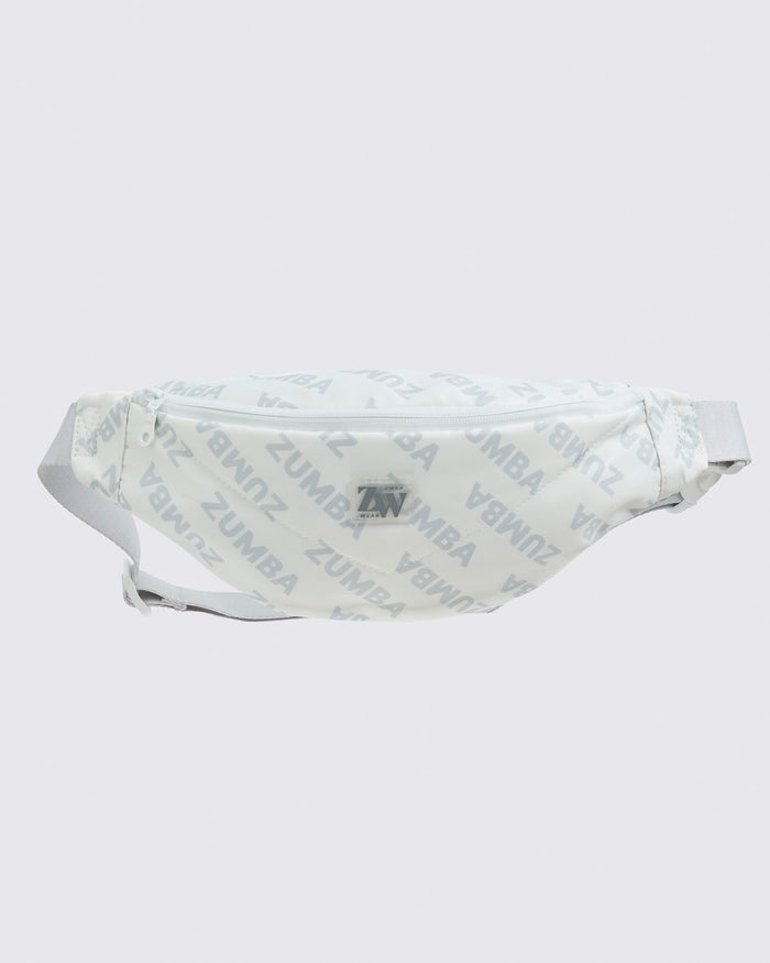 Wear It Out White # Zumba Core Crossbody Bag