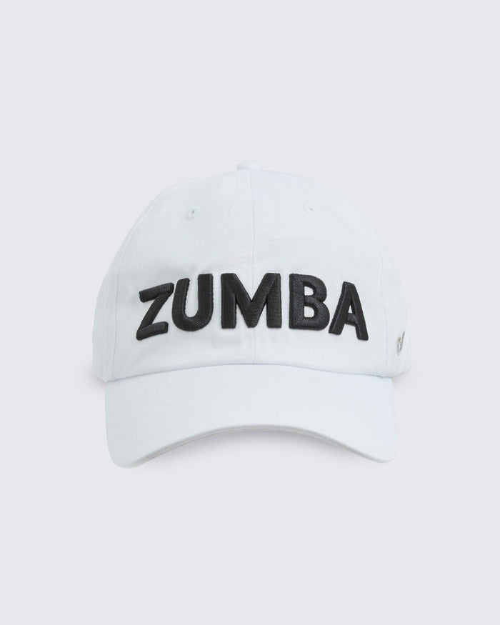 Wear It Out White # Zumba Core Dad Hat