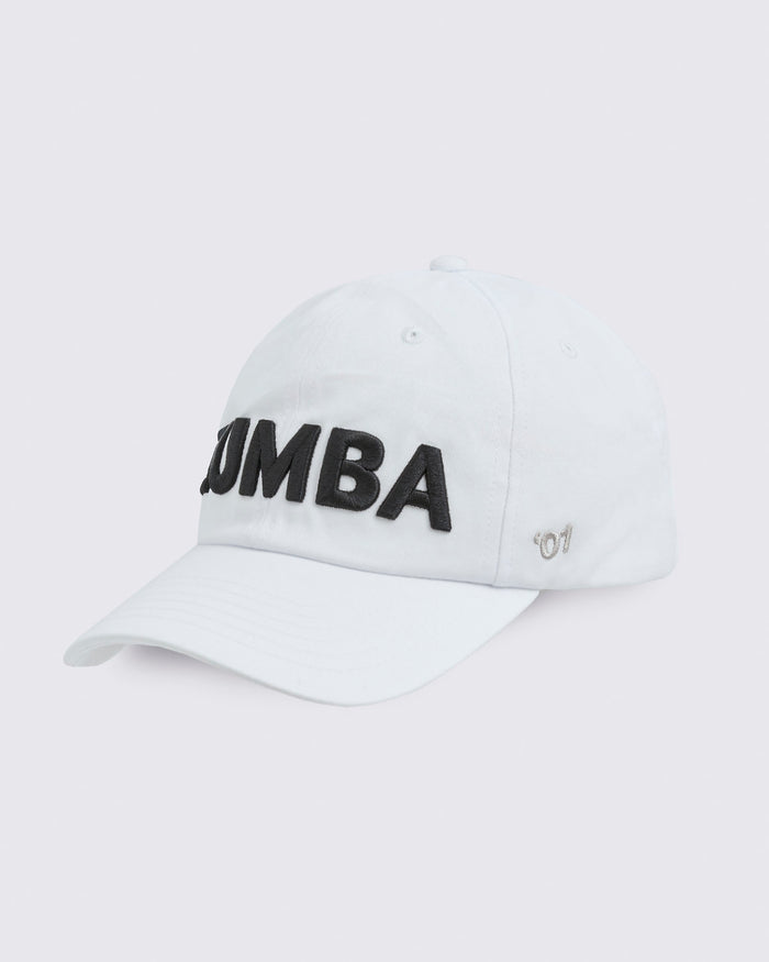 Wear It Out White # Zumba Core Dad Hat