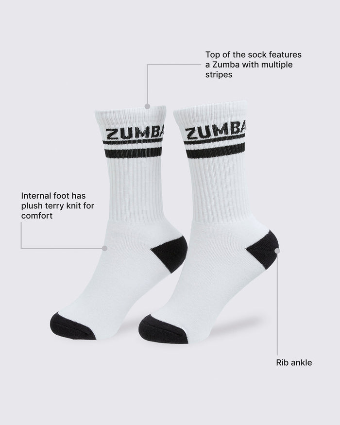 Zumba Core Plush High Socks