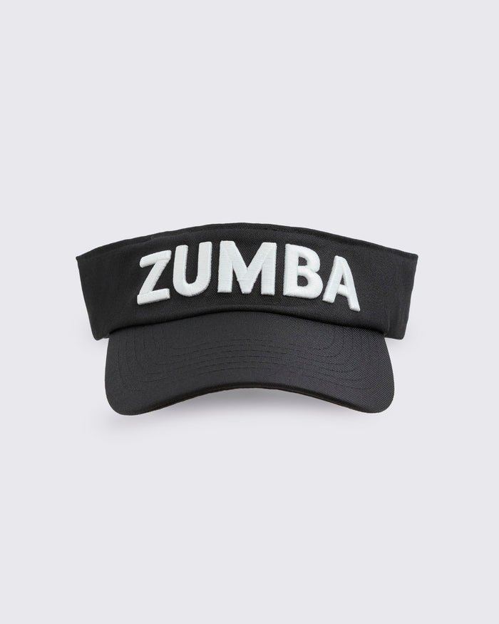 Bold Black # Zumba Core Visor