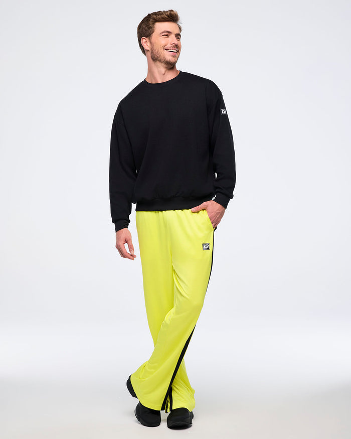 Lemon # Zumba Haus Mid Rise Knit Track Pants