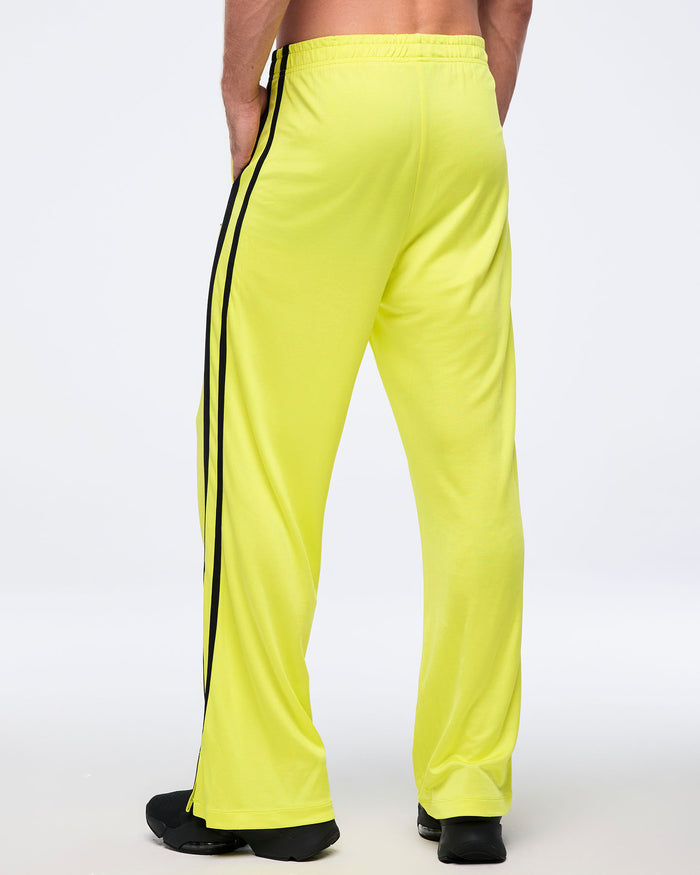 Lemon # Zumba Haus Mid Rise Knit Track Pants