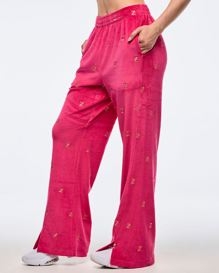 Deep Pink # Zumba Holiday High Rise Track Pant
