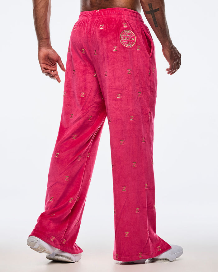 Deep Pink # Zumba Holiday High Rise Track Pant