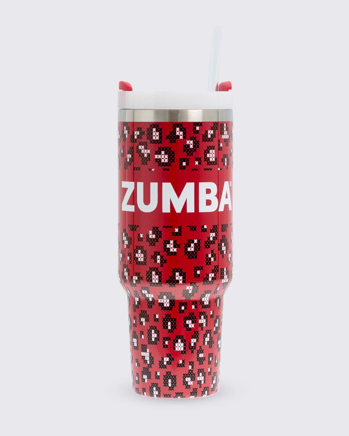 Viva La Red # Zumba Holiday Insulated Cup