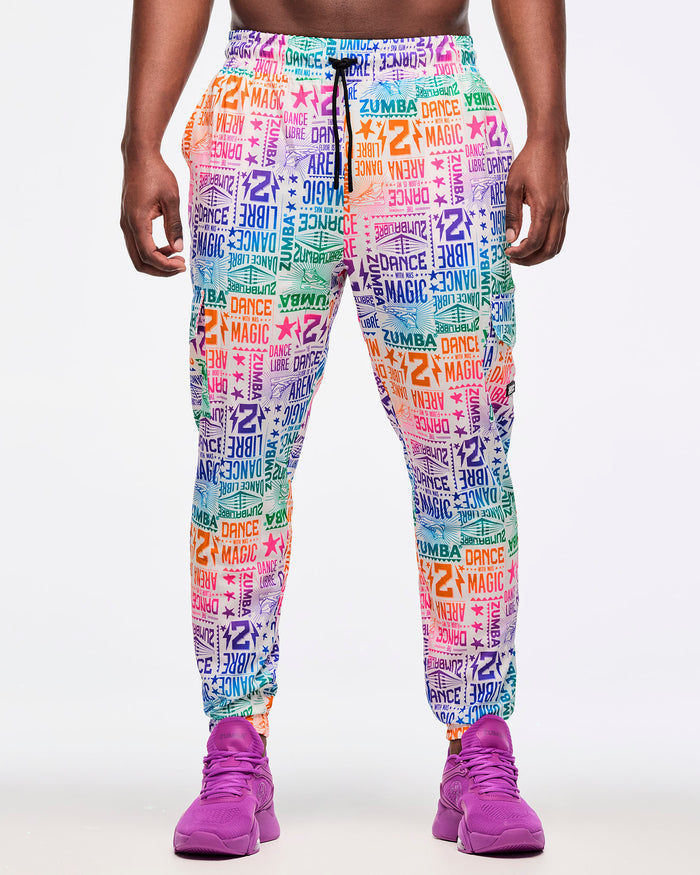 White/Pink # Zumba Libre Cargo Pants