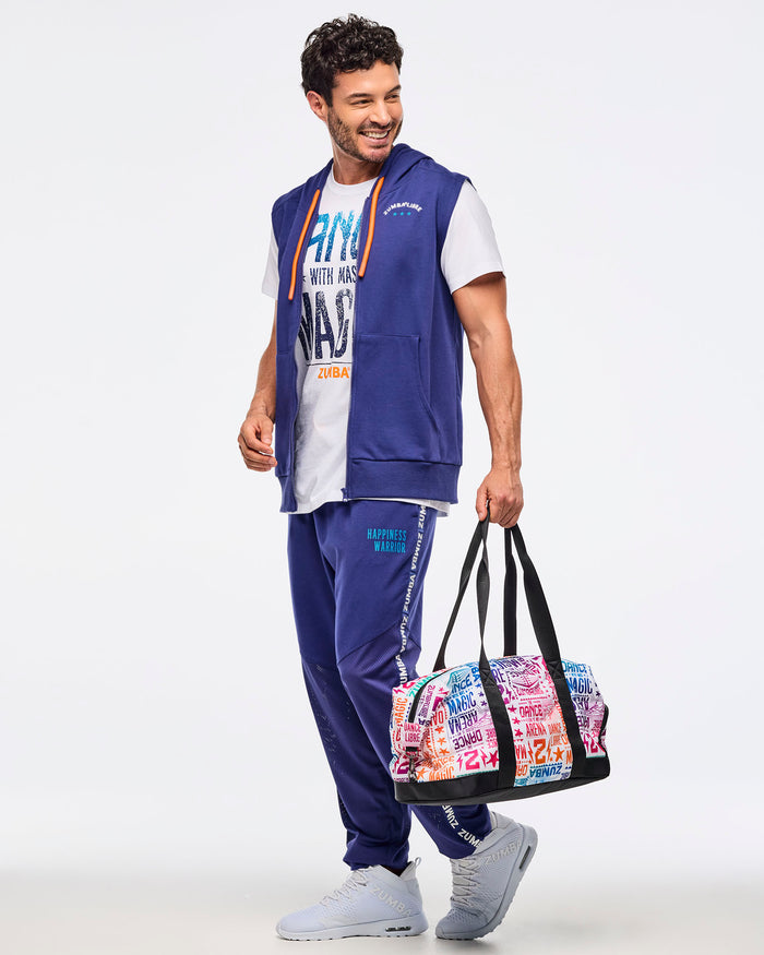Wear It Out White # Zumba Libre Crew Neck Tee - Wear It Out White