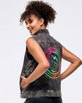 Bold Black # Zumba Libre Denim Vest