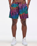 Black/Pink # Zumba Libre Men's Mesh Shorts