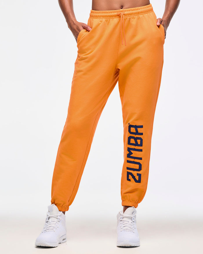 Orange Punch # Zumba Libre Slouch Sweatpants