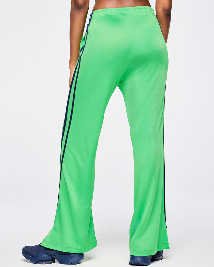 Green Light # Zumba Out Loud Mid Rise Track Pants